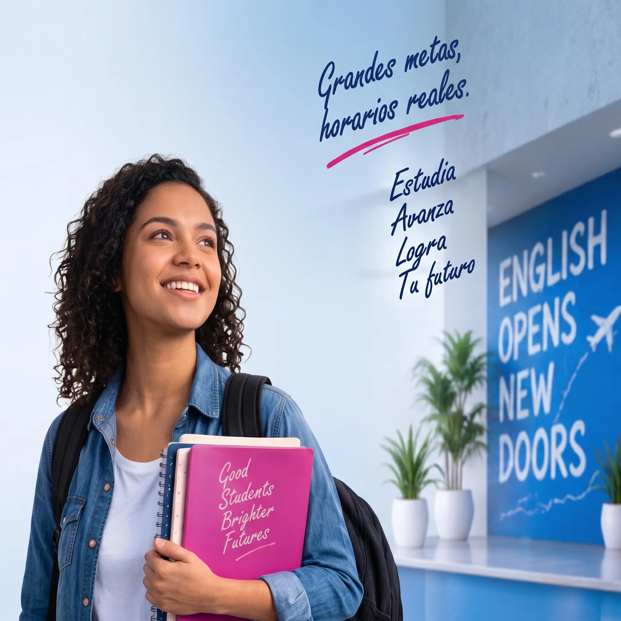 Horarios flexibles para estudiar inglés