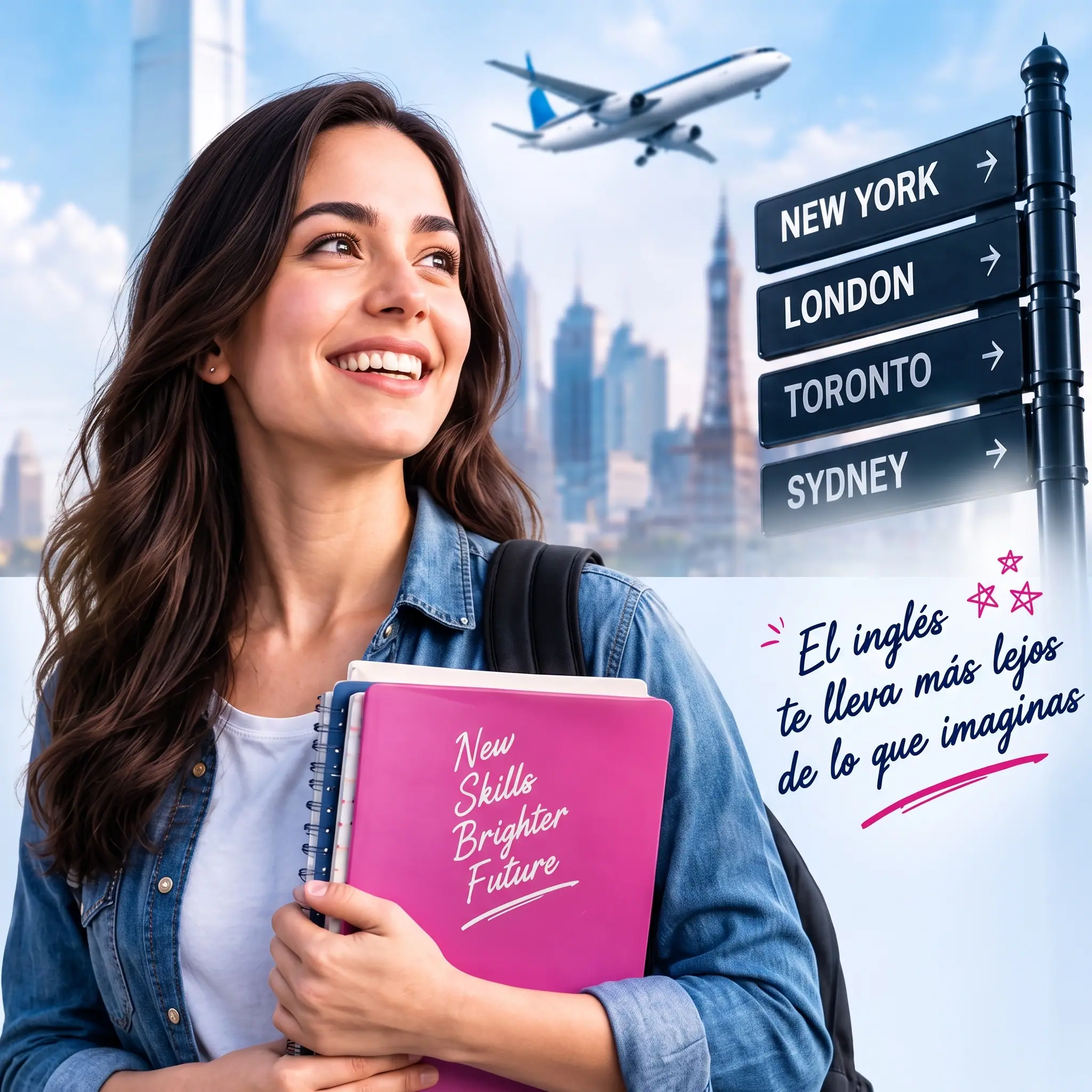 El inglés te lleva más lejos de lo que imaginas